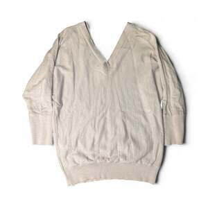 Banana Republic Sweater Women’s Merino Wool V Neck Quiet Luxury Basic Size Small